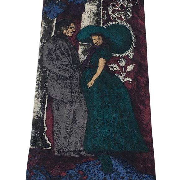 Gone With The Wind Silk Tie - Picture 3 of 7